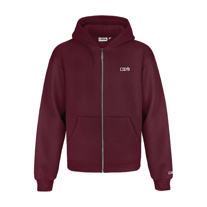 ZIP-UP BLACK CHERRY