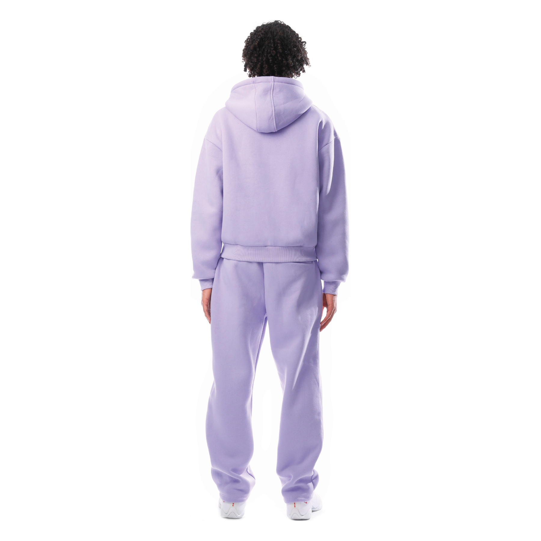 Lilac Hooded Zip-up Sweatshirt 17240 main image 1
