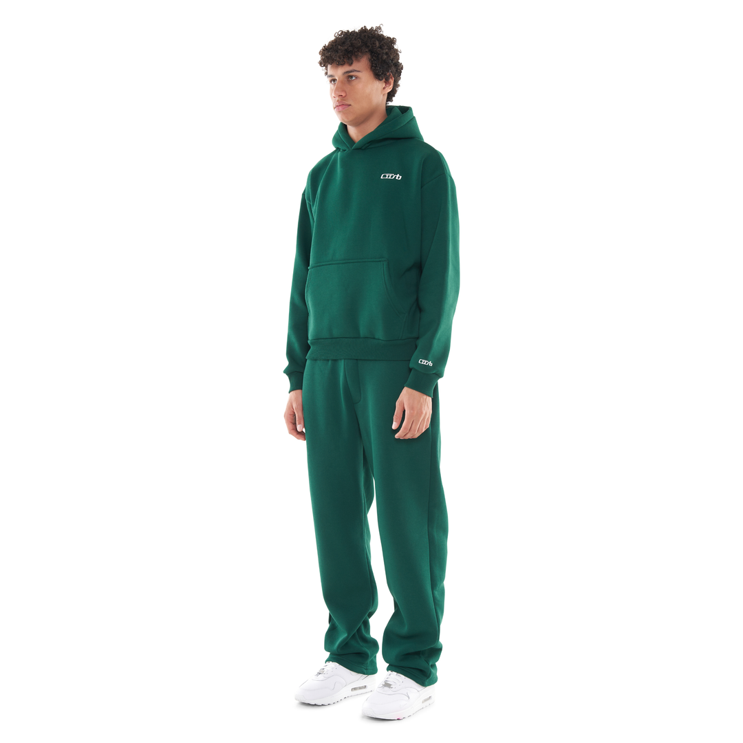 HOODIE DARK GREEN