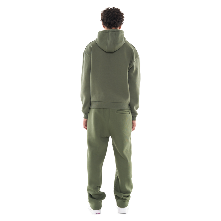 OPEN LEG JOGGER BRONZE GREEN