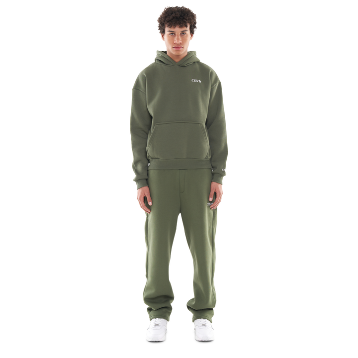 OPEN LEG JOGGER BRONZE GREEN