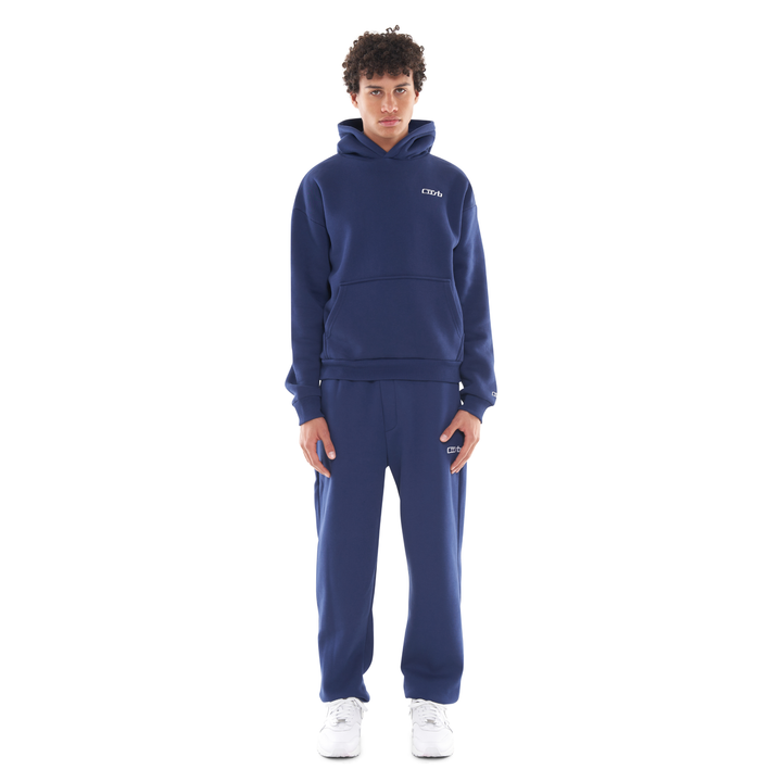 OPEN LEG JOGGER NAVY BLUE