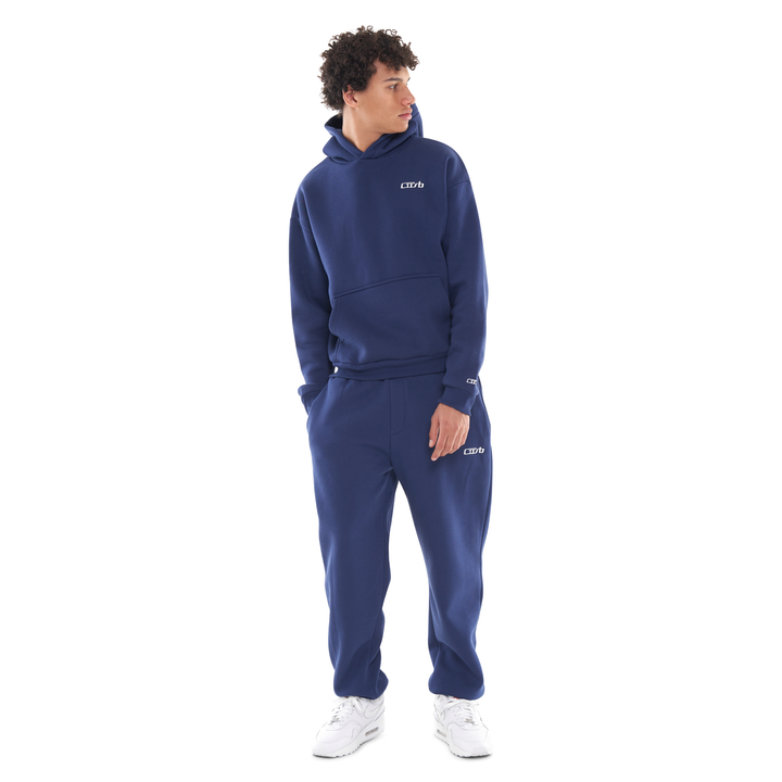 OPEN LEG JOGGER NAVY BLUE