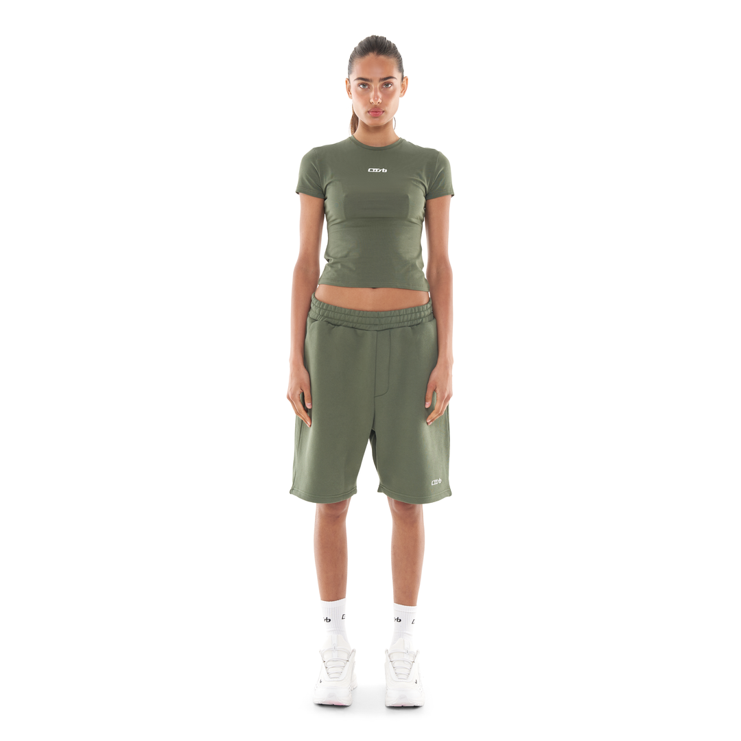 SHORTS BRONZE GREEN