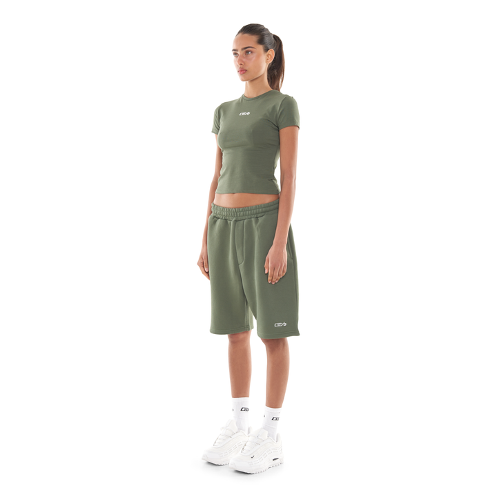 SHORTS BRONZE GREEN