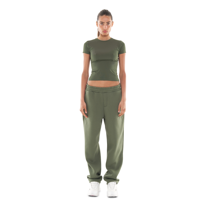 SLIM FIT BABYTEE BRONZE GREEN