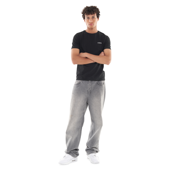 SLIM FIT TEE BLACK