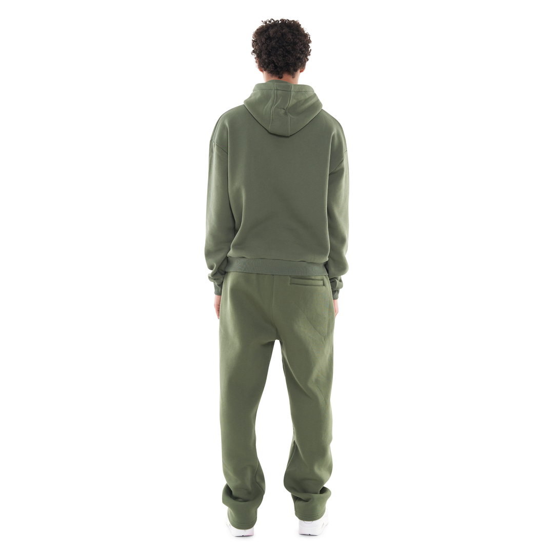 WAVE HOODIE BRONZE GREEN