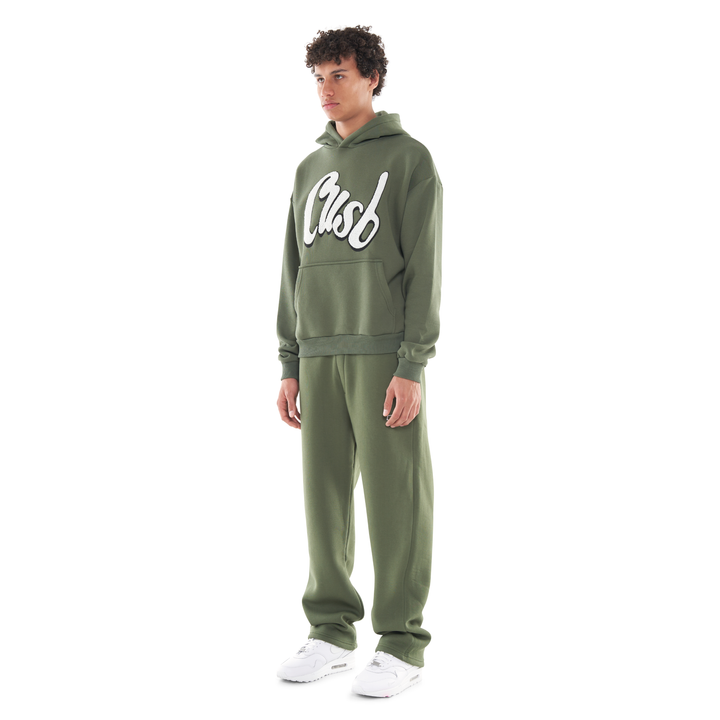 WAVE HOODIE BRONZE GREEN