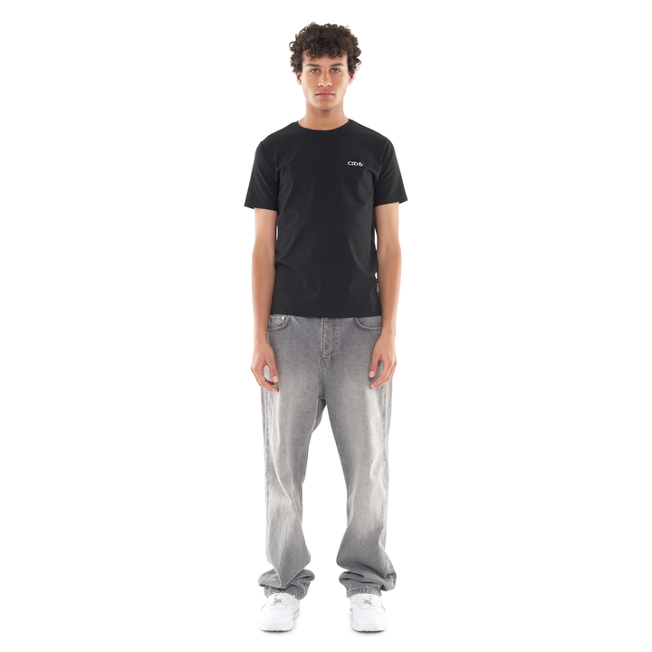 SLIM FIT TEE BLACK