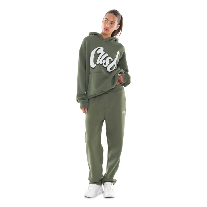 WAVE HOODIE BRONZE GREEN