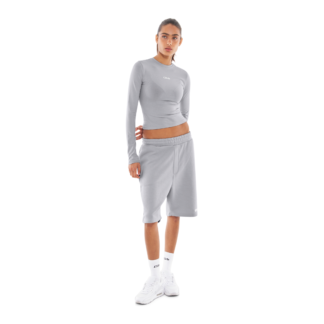 Longsleeve Silver Grey