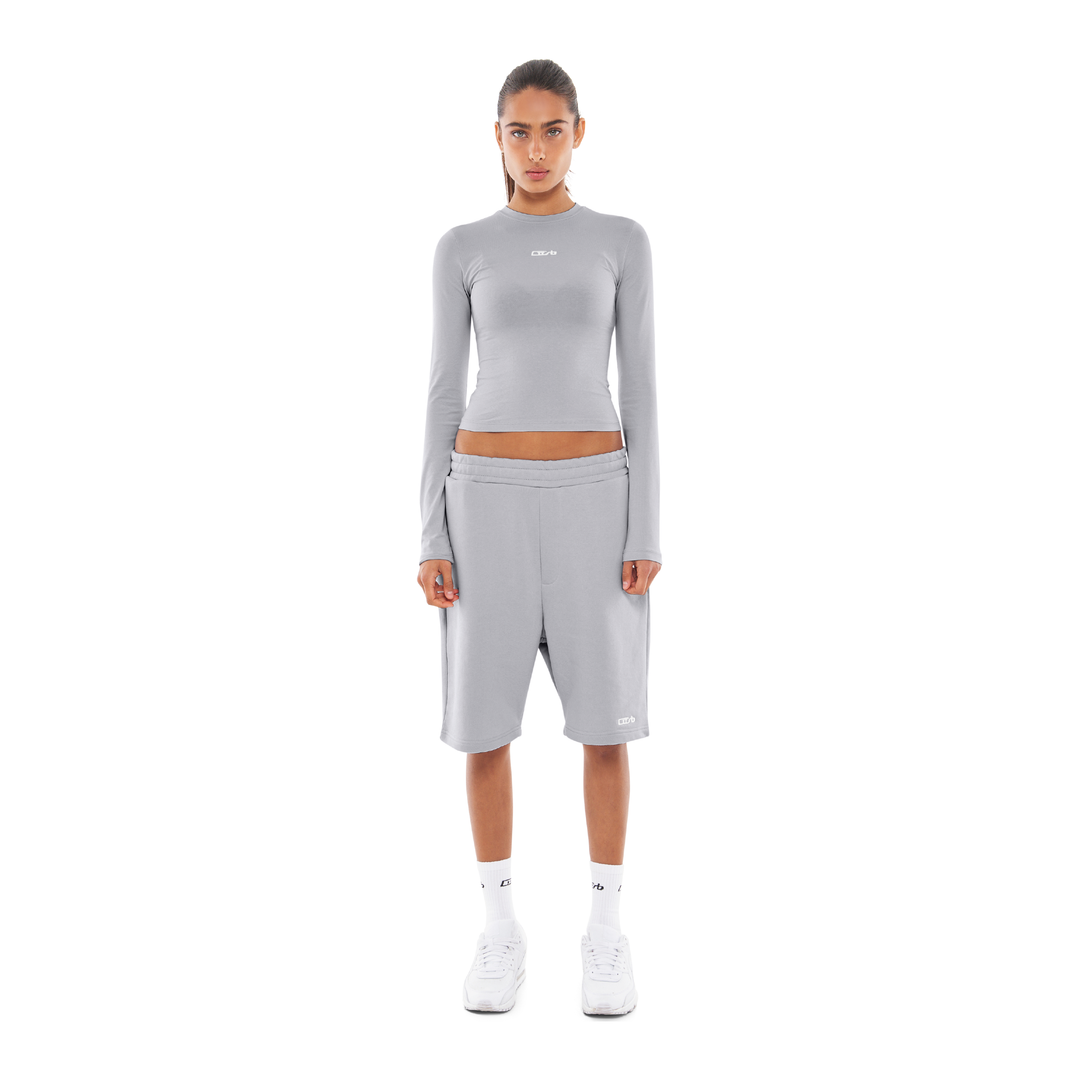 Longsleeve Silver Grey