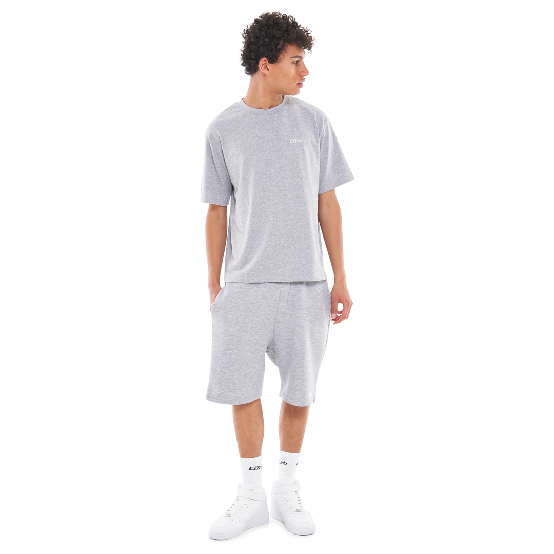 SHORTS GREY MELANGE