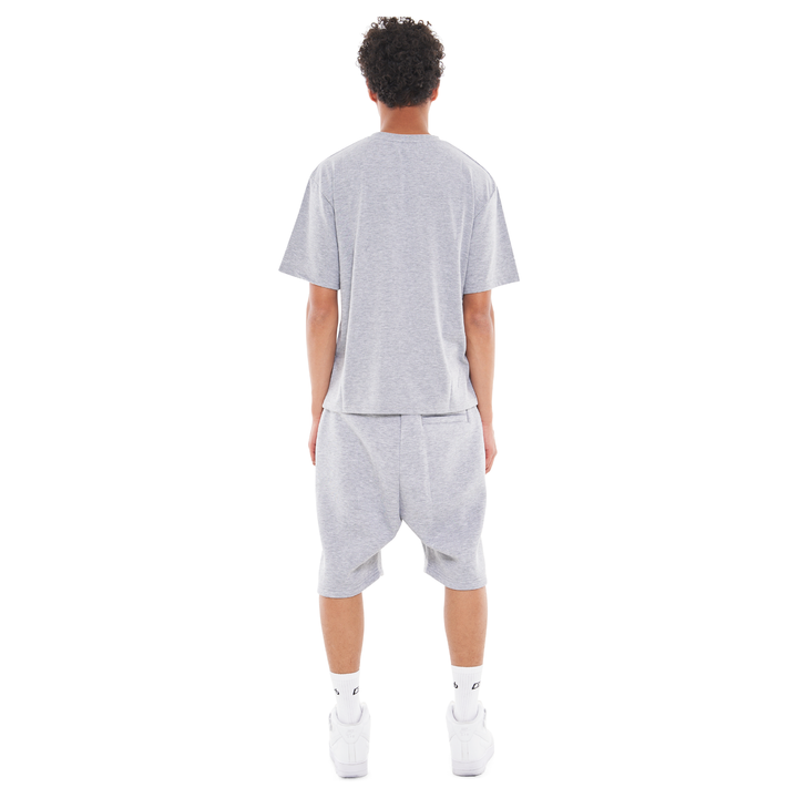 SHORTS GREY MELANGE