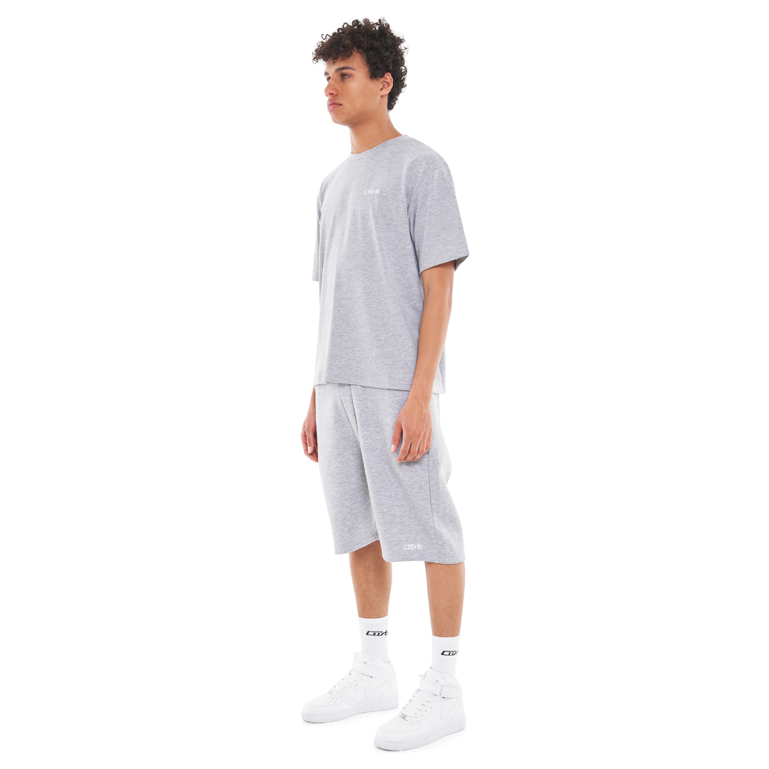 SHORTS GREY MELANGE