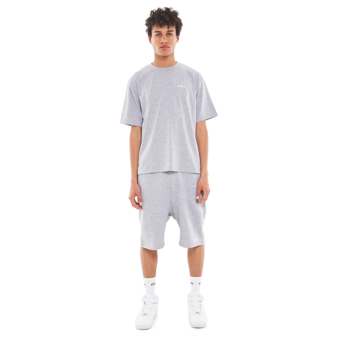 SHORTS GREY MELANGE
