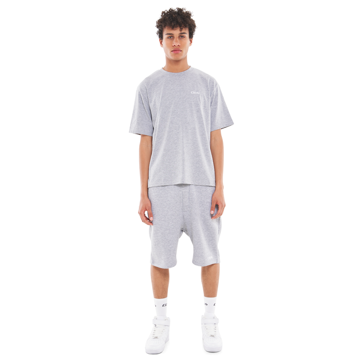 SHORTS GREY MELANGE
