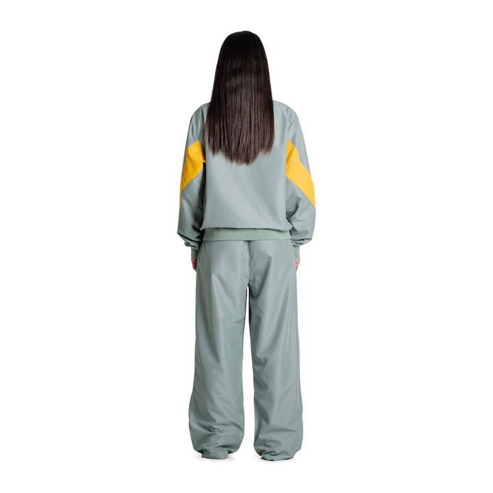 NYLON TRACKJACKET OLIVE AMBER