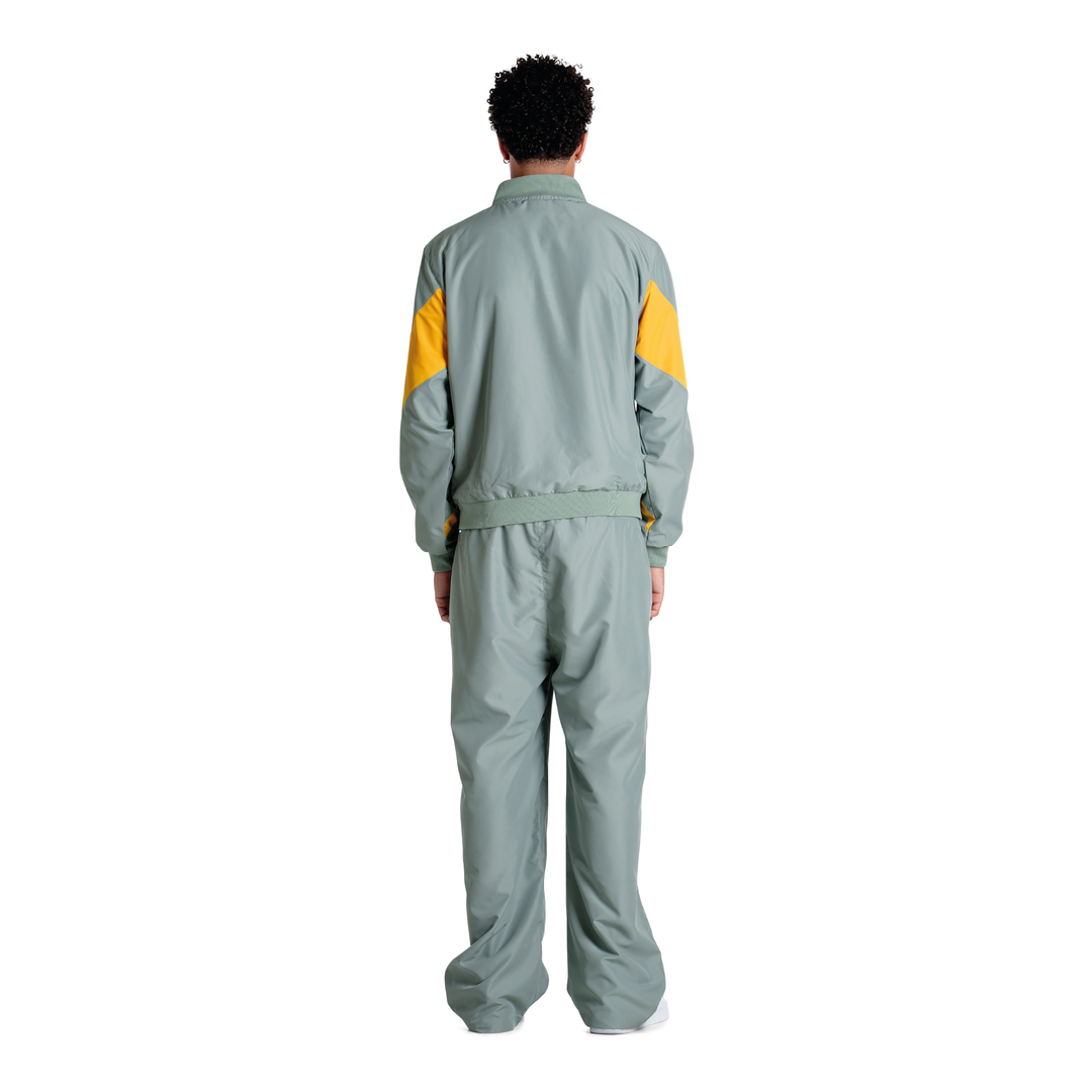 NYLON TRACKJACKET OLIVE AMBER