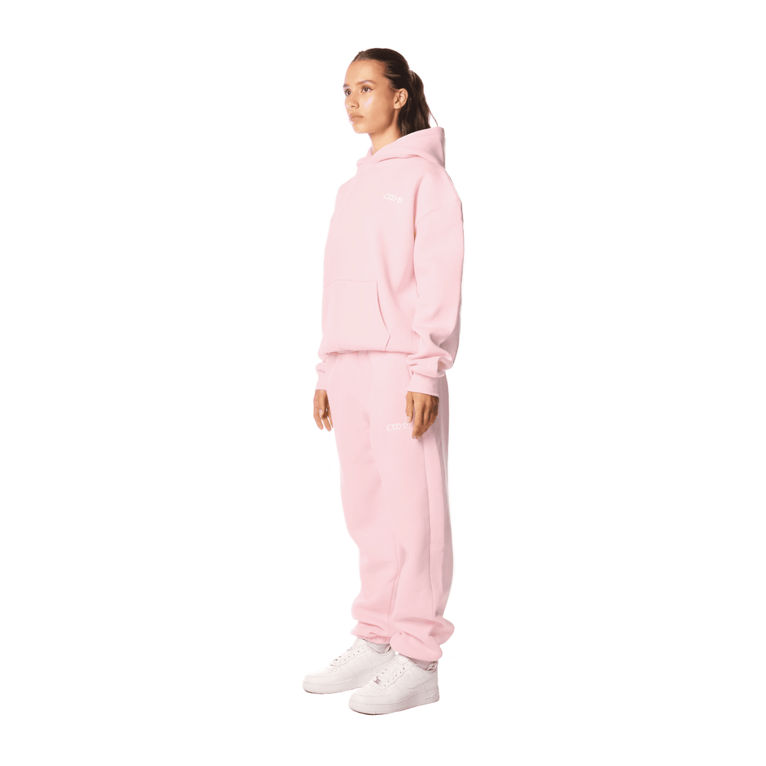 Hot pink 2025 jogger set