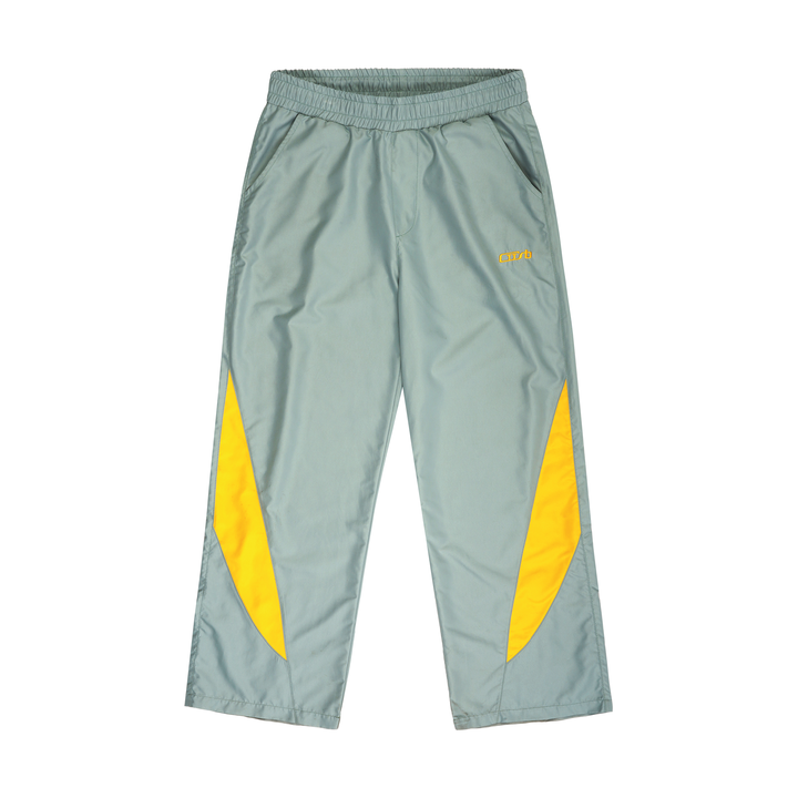 NYLON TRACKPANTS OLIVE AMBER
