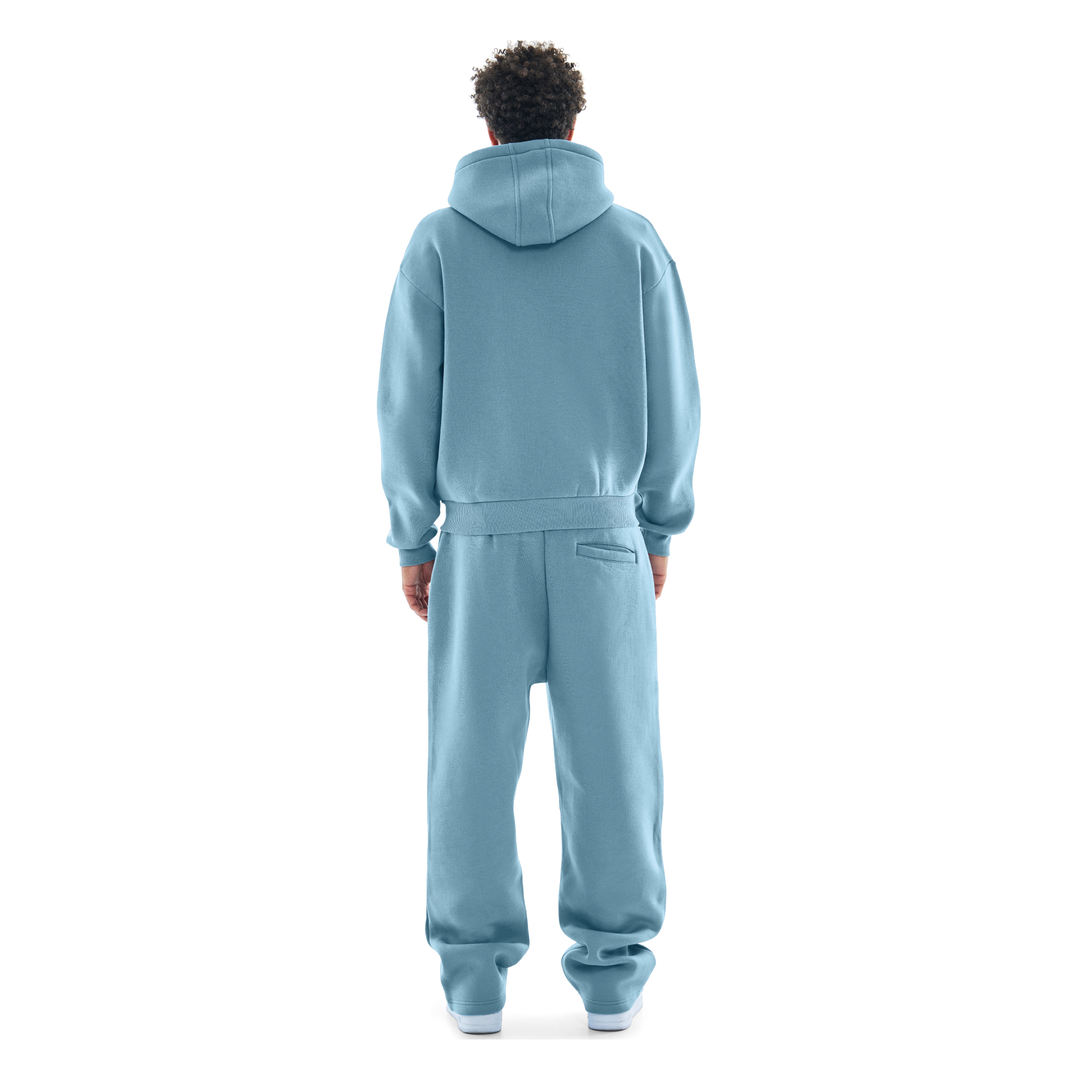OPEN LEG JOGGER SHADOW BLUE