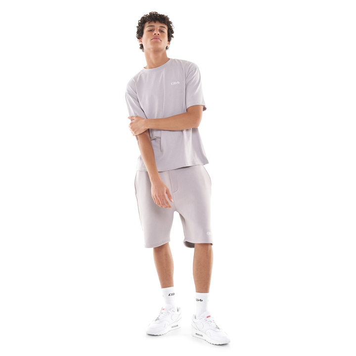 T-SHIRT SILVER GREY