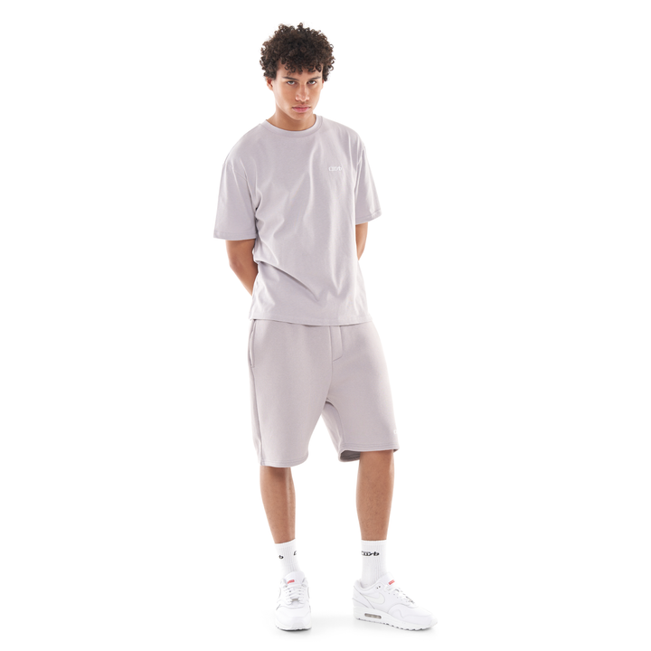 SHORTS SILVER GREY