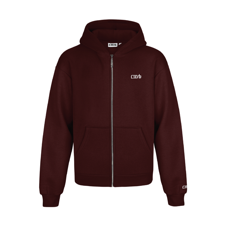 ZIP-UP BLACK CHERRY