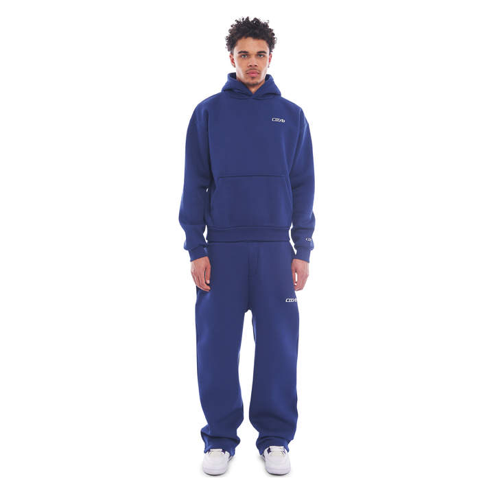 Wide Leg Jogger Navy Blue