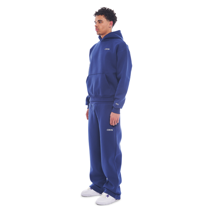 Wide Leg Jogger Navy Blue