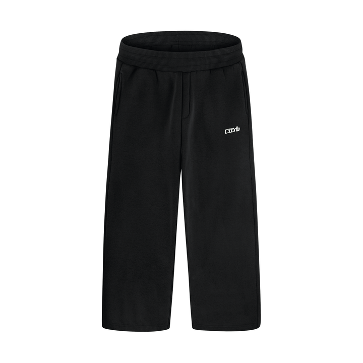Wide Leg Jogger Black